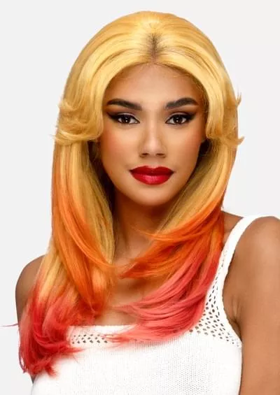 PLANO [Free Part Wig | Frontal Lace Front | Hand-tied | Synthetic]