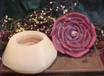 Pool Rose Floater 1 Cavity Silicone Mold 3040