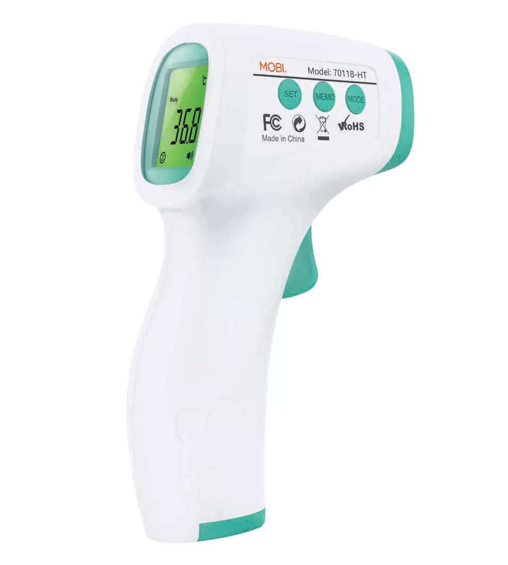 PPE Infrared (Non-Contact) 3-Color Setting Digital Thermometer