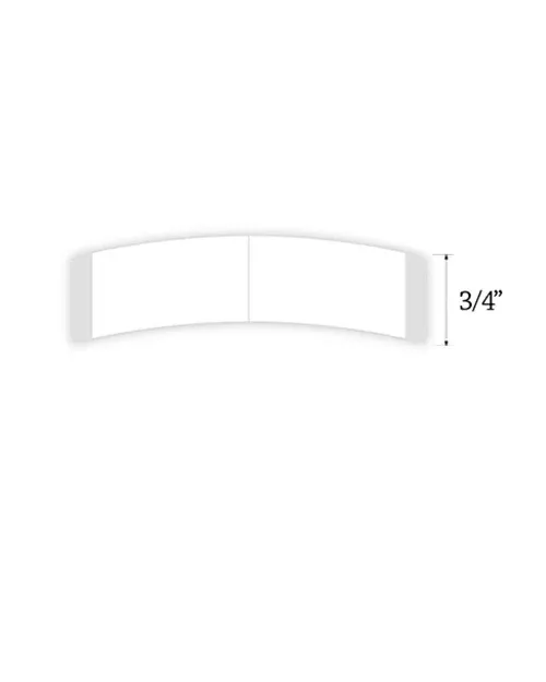Pre Cut Clear C Contour Strips