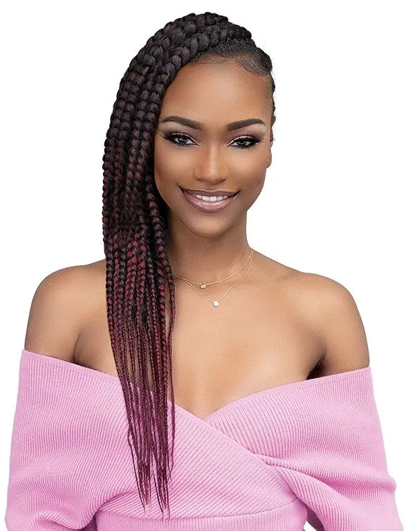Pre-stretched braid 4Pcs 36″ Essential Braiding Hair By Janet Collection