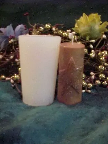 Primitive Star Votive 1 Cavity Silicone Mold 1298