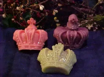 Princess Diva Crown Tarts 5 Cavity SIlicone Mold620