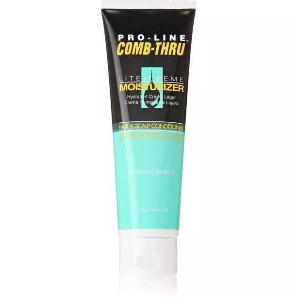 Pro-Line Comb Thru Lite Creme Moisturizer Hair & Scalp Conditioner, 4.0