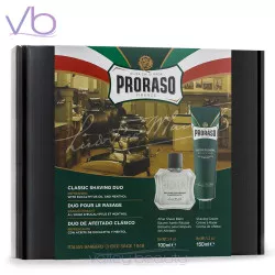 Proraso Green Classic Shaving Duo Box with Balm - Refreshing