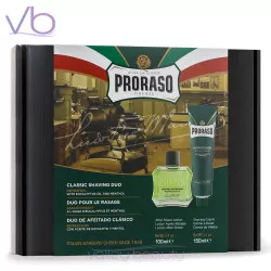 Proraso Green Classic Shaving Duo Box with Lotion - Refreshing
