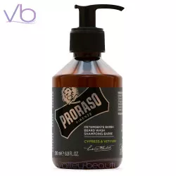 Proraso Single Blade Cypress & Vetyver Beard Wash