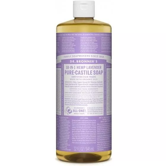Pure Castile Liquid Soap – Lavender