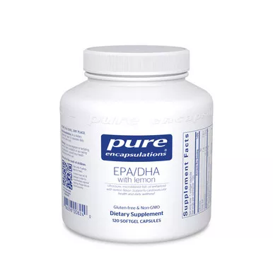 Pure Encapsulations EPA/DHA With Lemon - 120 Ct.