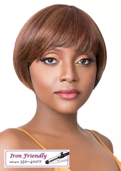 Q BORY [Full Wig | Iron Friendly Synthetic]