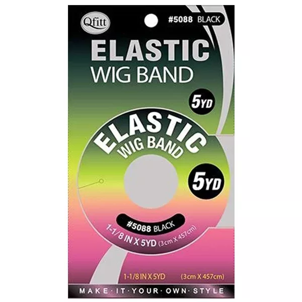 Qfitt Elastic Wig Band 1 1/8" x 5YD