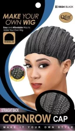 Qfitt Straight Back Cornrow Cap