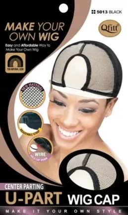 Qfitt U-PART WIG CAP / BLACK