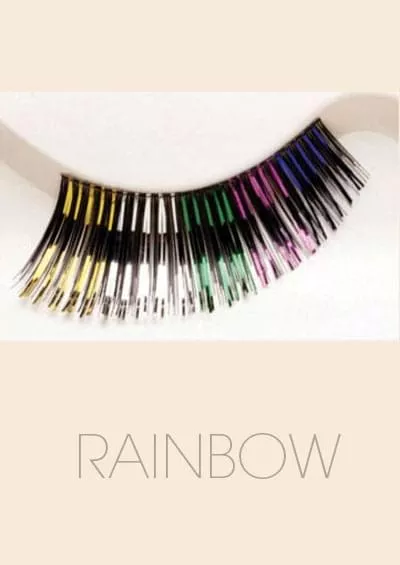 RAINBOW [Eye Lashes Pair | Human Hair]