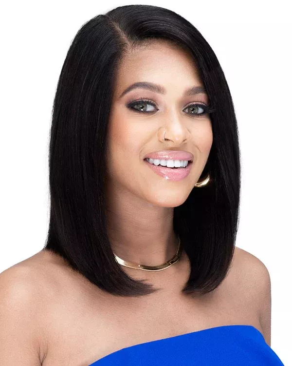 Ramerra Lace Front Human Hair Wig by Bobbi Boss