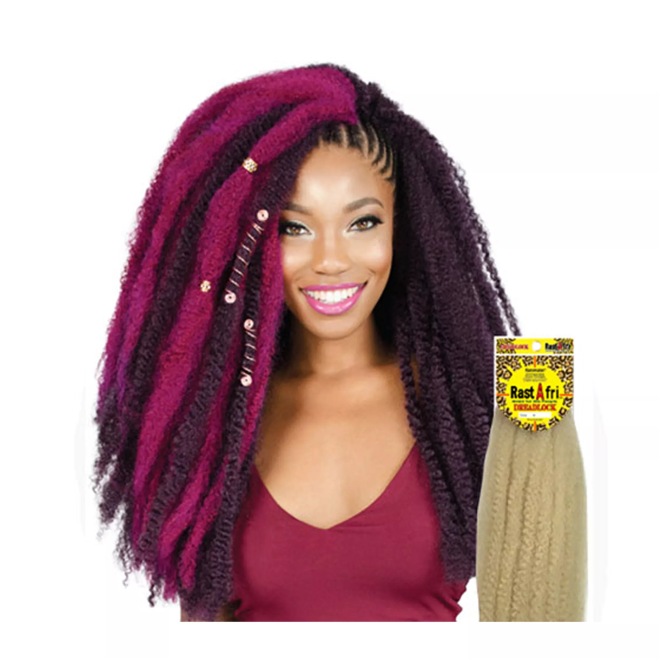 RastAfri Dreadlock Crochet Braiding Hair