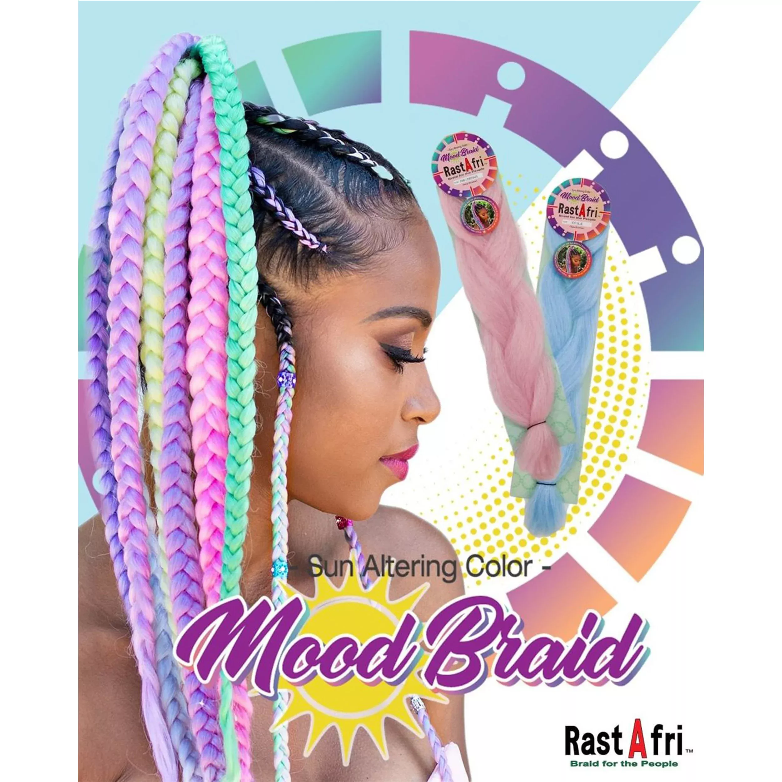 RastAfri Mood Braiding Hair