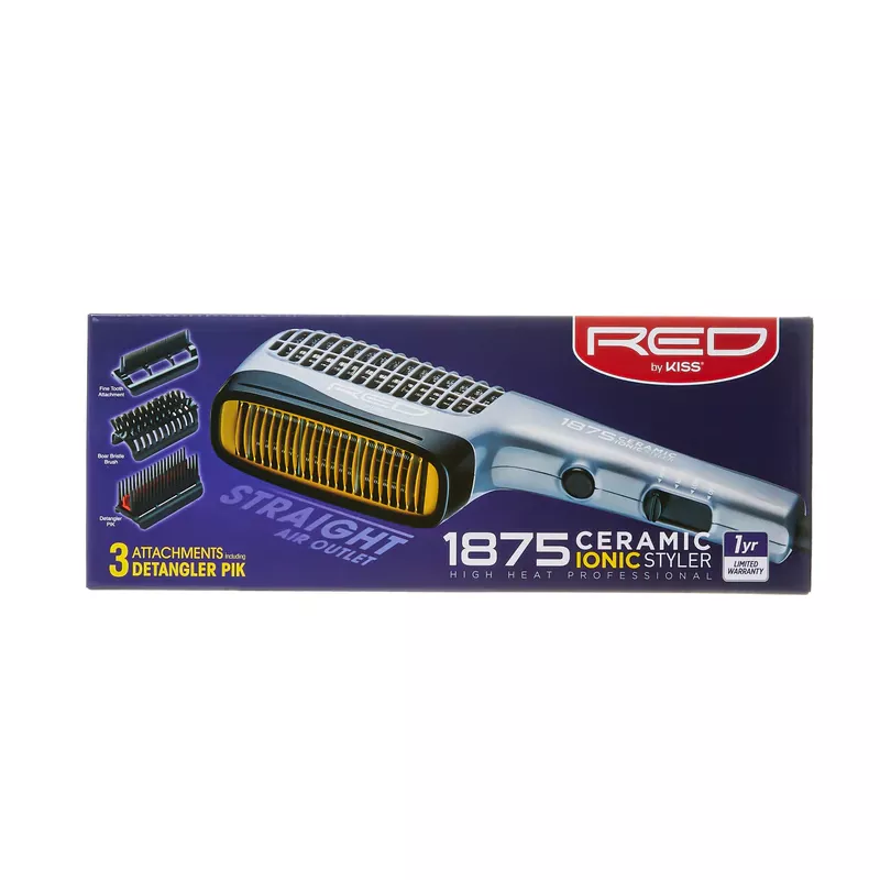 RED BY KISS CERAMIC 1875IONIC STYLER - BD02U