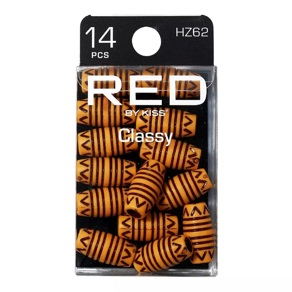 Red by Kiss Classy Style Braid Charm Set | Elegant Accessories for Braids HZ 62