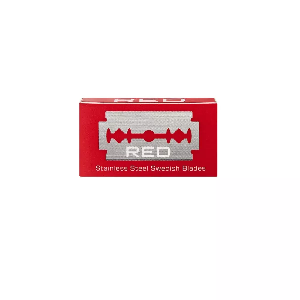 RED BY KISS DOUBLE EDGE BLADES 10PCS [HS17J]