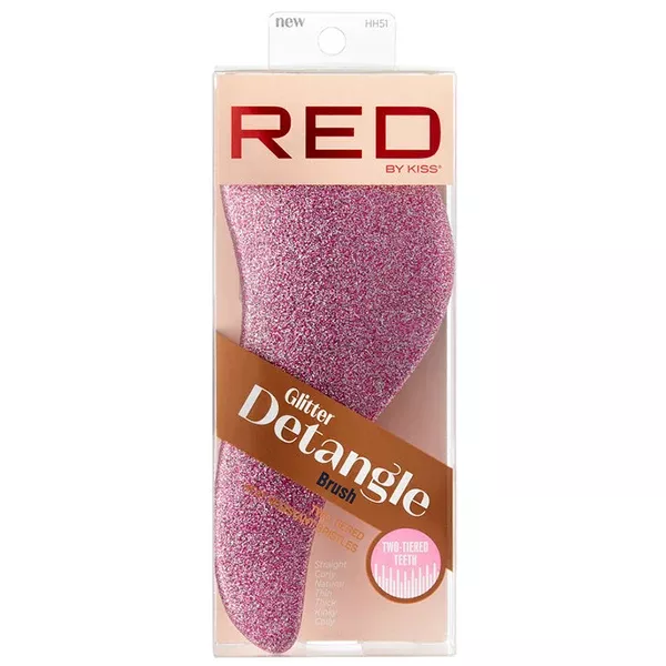 Red by Kiss HH51 Glitter Detangle Brush - Assorted