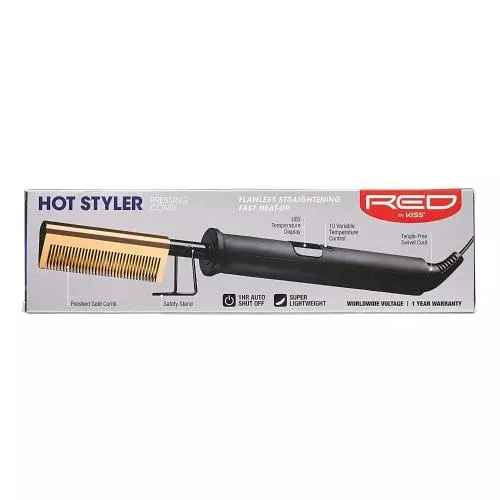 Red by Kiss Hot Styler Pressing Comb