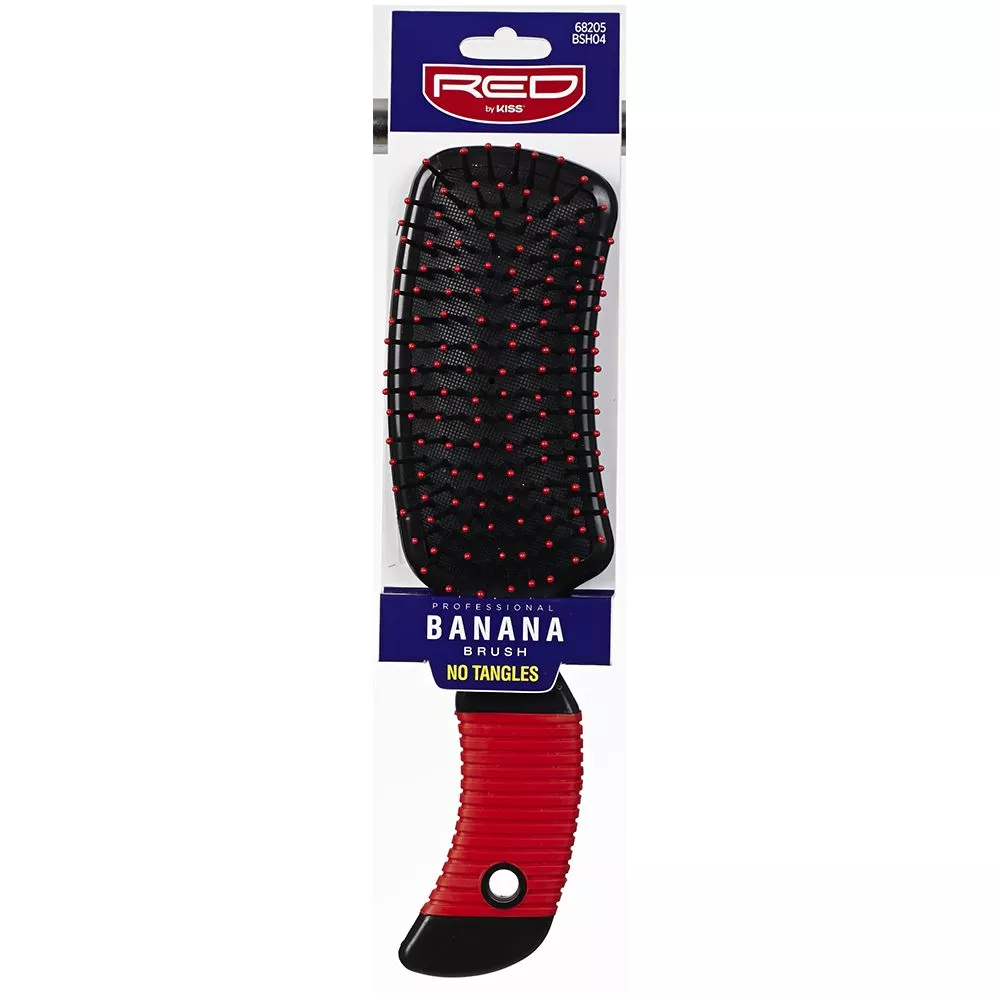 RED BY KISS PROFESSIONAL BANANA BRUSH