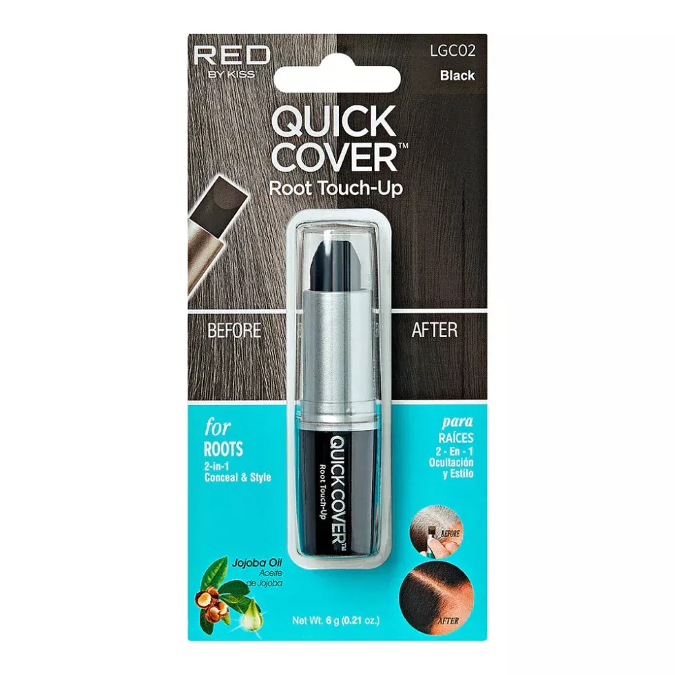 Red by Kiss Quick Cover Root Touch-Up Stick | Temporary Root Concealer Stick