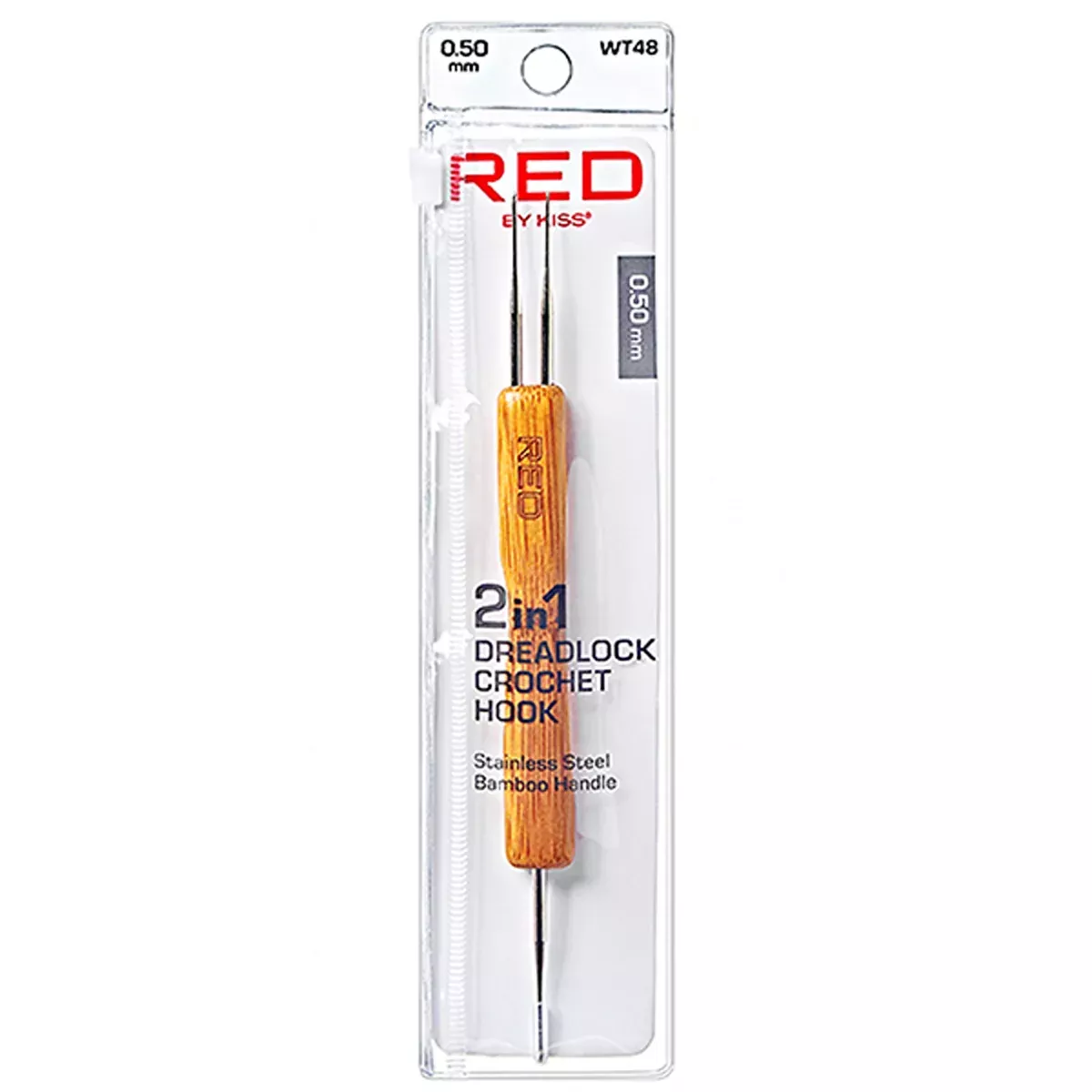 Red by Kiss WT48 2 in 1 Dreadlock Crochet Hook