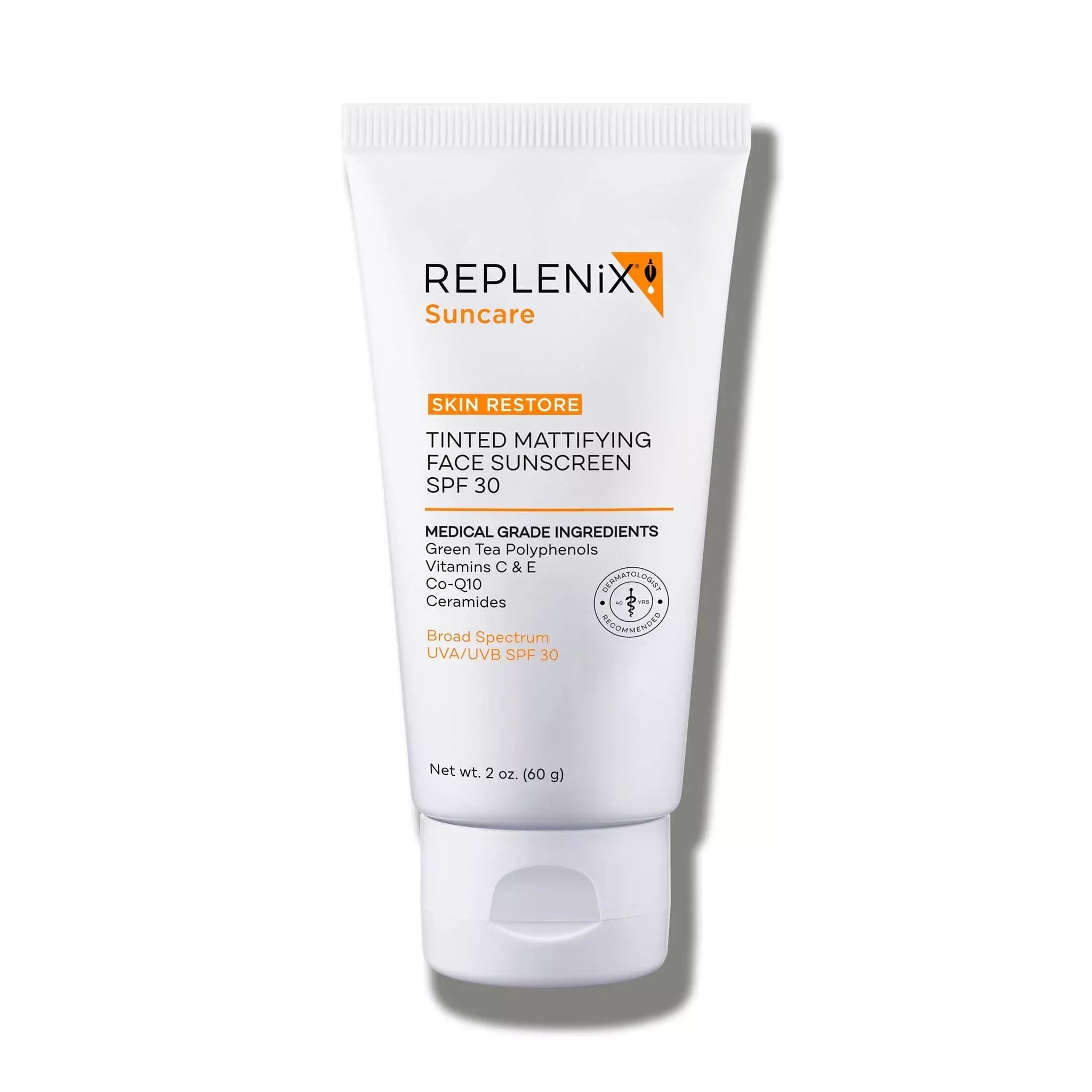 Replenix Tinted Mattifying Face Sunscreen SPF 30