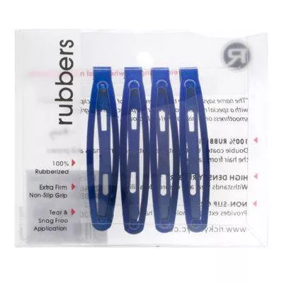 Ricky’s N.Y.C. Rubbers Snap Clip Navy (4 Count)