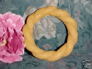 Rope Ring Pie Crust 3 Inch Silicone Mold 985