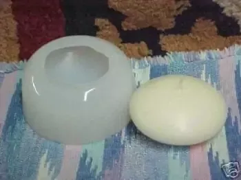 Round 3 oz. Small Soap 1 Cavity Silicone Mold 1386