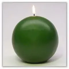 Round Ball 4 in. Candle 1 Cavity Silicone Mold 1427
