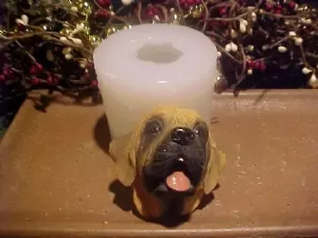 Saint Bernard Small Soap 1 Cavity Mold 1329