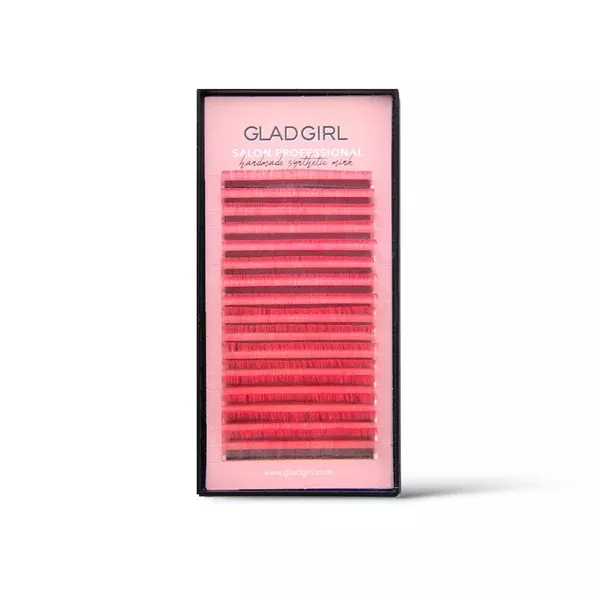 Salon Professional Mixed Length Pink Lashes