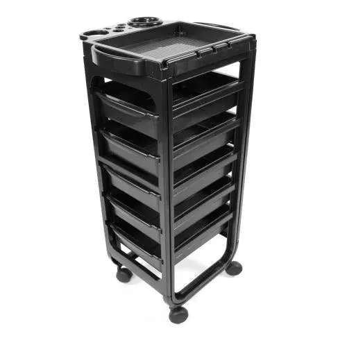 Salon Rolling Trolley Cart with 5 Drawers