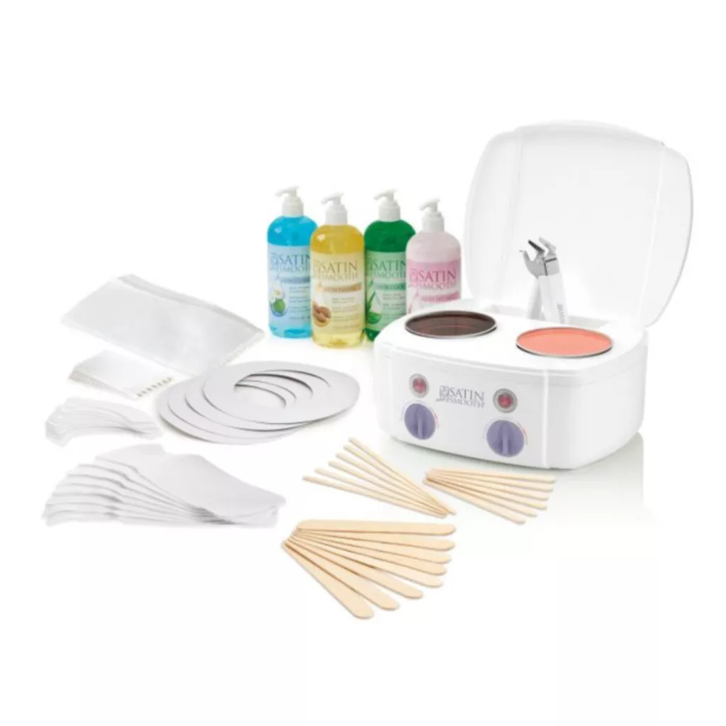 Satin Smooth Double Wax Warmer Kit