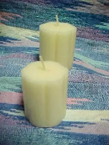 Scallop Votive 1 Cavity Silicone Mold 1114
