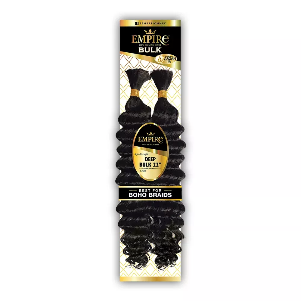 Sensationnel Empire 100% Human Hair Braid - DEEP BULK 22