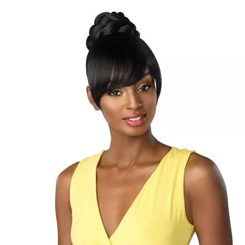 Sensationnel Instant Bun With Bangs Gia