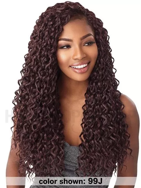 Sensationnel Lulutress DISCO CURL Crochet Braid 18" SALE