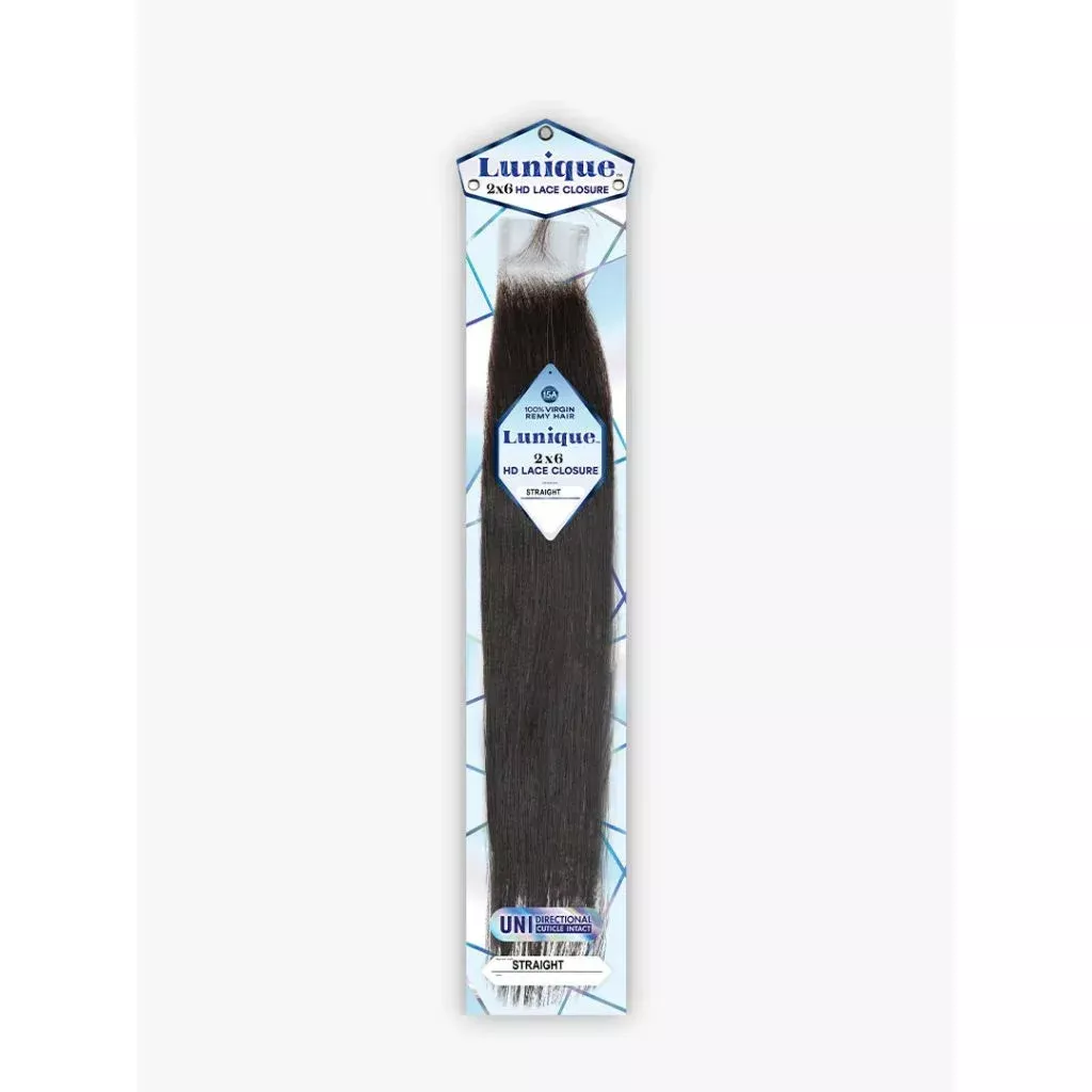 Sensationnel: Lunique 2X6 HD Lace Closure Straight