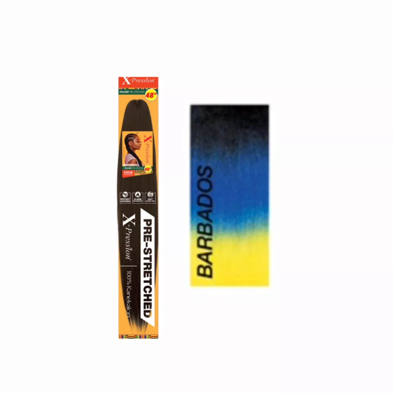 Sensationnel X-Pression 48" Barbados