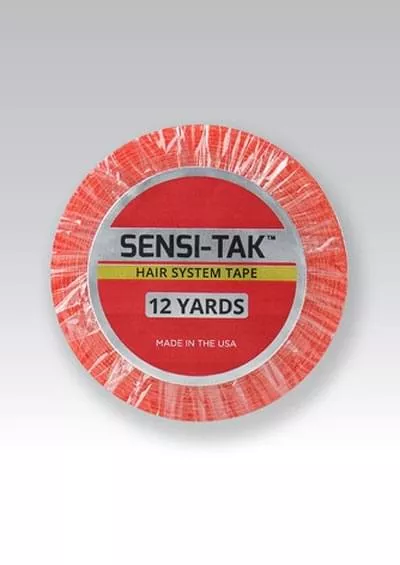 SENSI-TAK [1" x 12 Yards | Red Liner | Hypoallergenic]