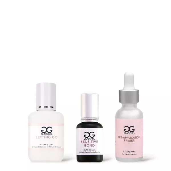 Sensitive Bond Eyelash Extension Glue + Remover/Primer Combo