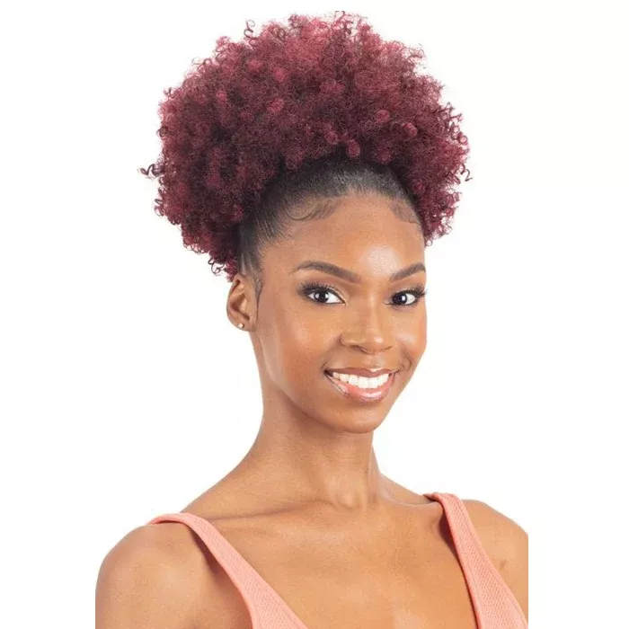 Shake-N-Go Drawstring Ponytail - AFRO PUFF LARGE