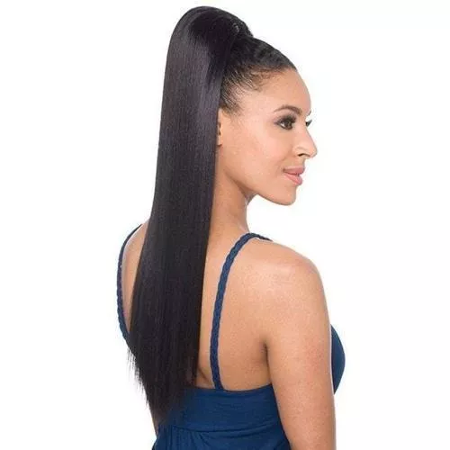 SHAKE-N-GO EQUAL DRAWSTRING PONYTAIL YAKI STRAIGHT 20 "