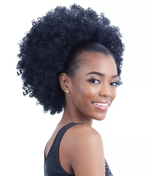 SHAKE-N-GO FREETRESS EQUAL DRAWSTRING PONYTAIL NATURAL FRO