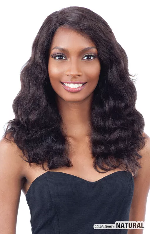 SHAKE-N-GO NAKED DEEP INVISIBLE L-PART LACE FRONT WIG BODY WAVE